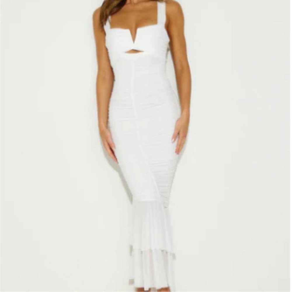 Hello Molly white dress size M